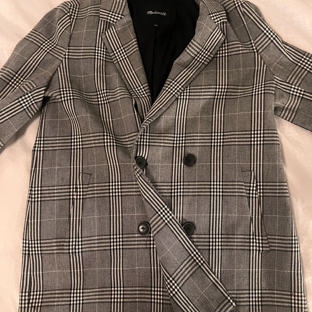 Madewell Gray Sport Coat Blazer
